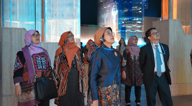The Indonesian ambassador: “The Center connects a great scientific and educational heritage with future generations”