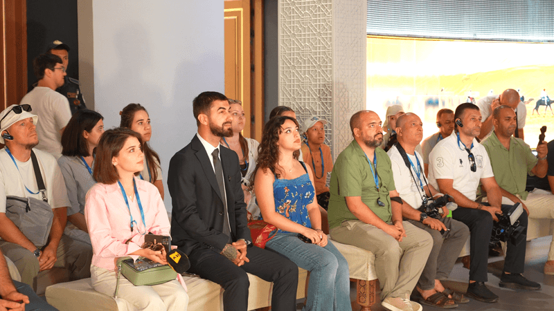 Azerbaijani journalists discovered Uzbekistan’s historical heritage in a modern format