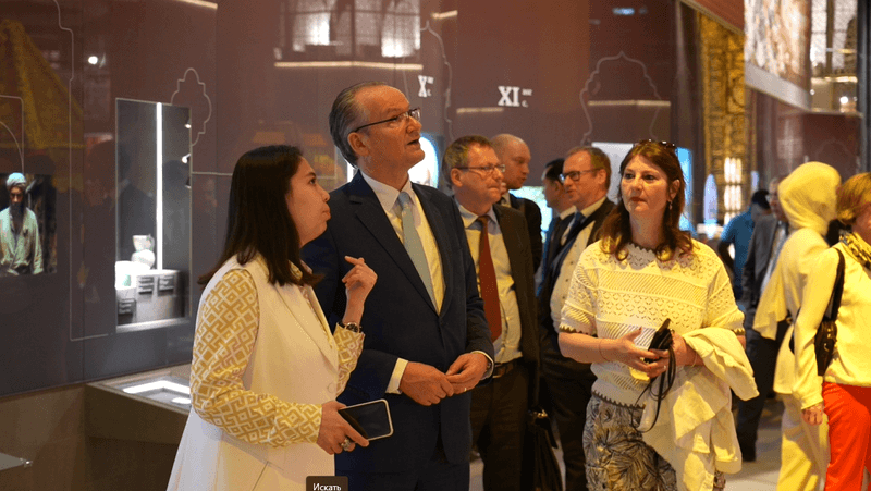 “Come and see”: A German official who has visited museums around the world invited everyone to travel to Uzbekistan