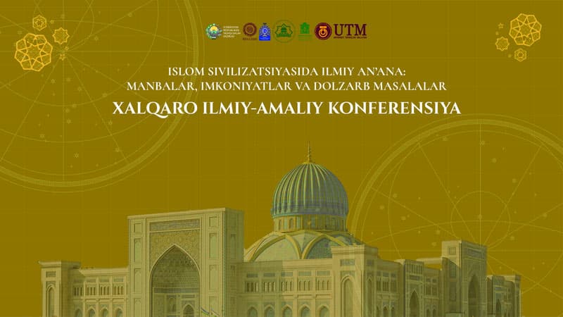 An international conference will be held at the Islamic Civilization Center in Uzbekistan with the participation of the Queen of Malaysia