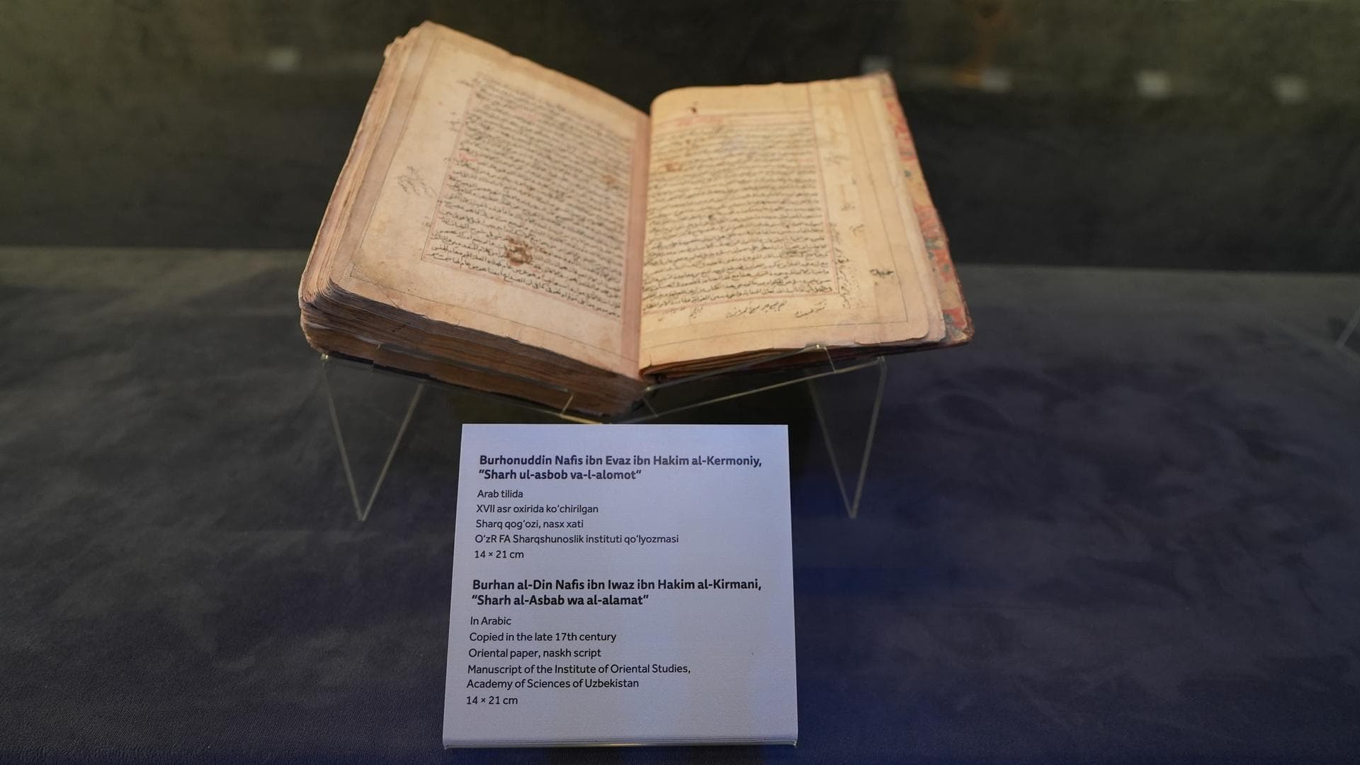 One of the key historical sources of modern medicine has been rediscovered in the exhibition