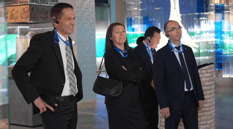The Islamic Civilization Center became an unexpected discovery for the Slovenian delegation