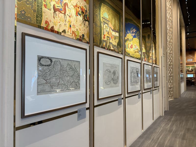 A key fact recognized on European maps is presented in the exposition of a mega project in Uzbekistan