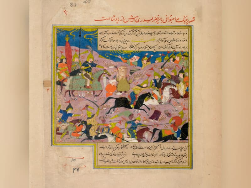 A remarkable historical monument from the era of Amir Temur preserved in London