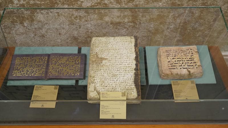 The rare Katta Langar Qur’an manuscript has been fully restored for the first time and presented in a facsimile edition
