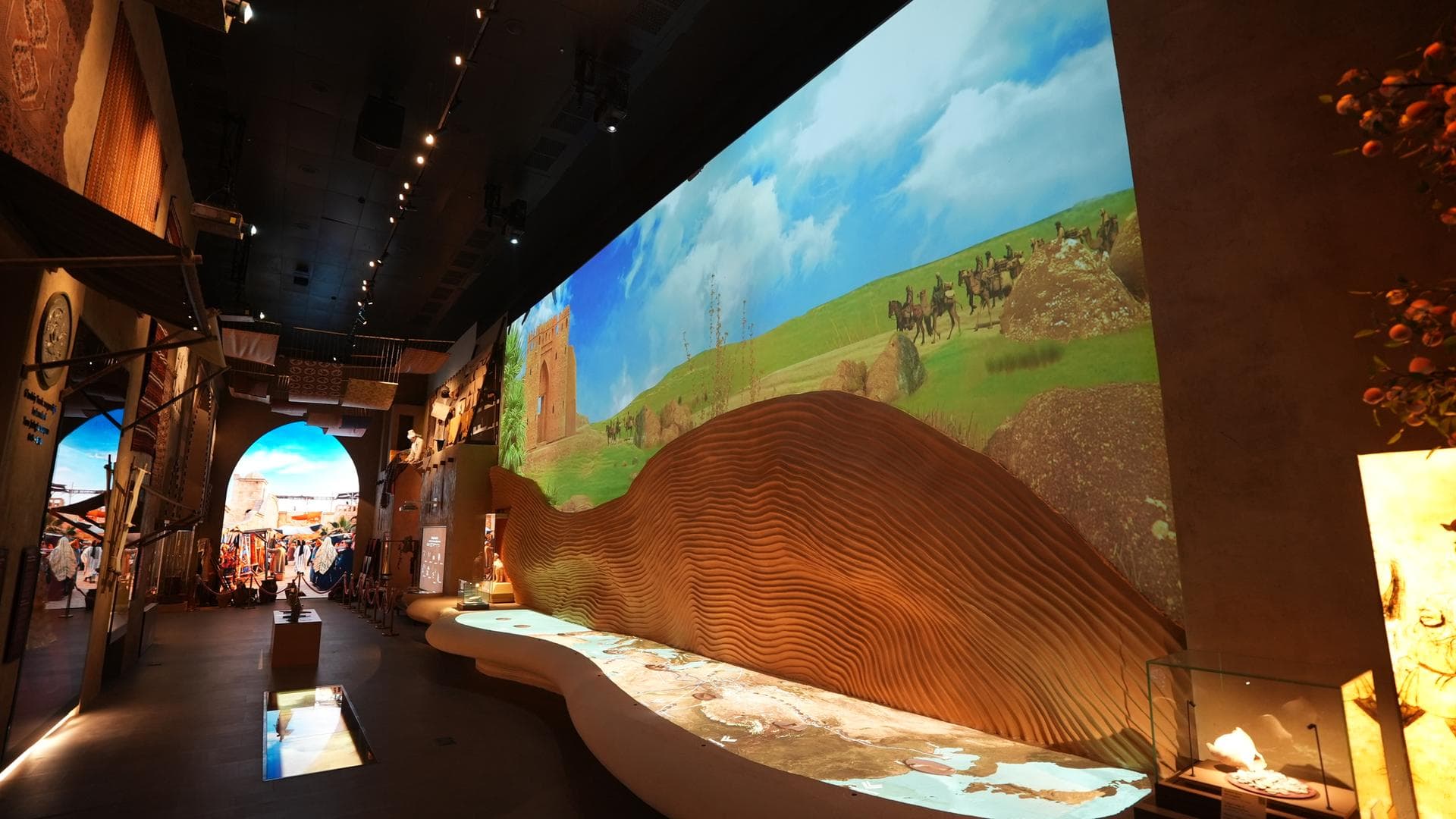 The thousand-year-old caravan route is once again “coming to life” in a modern museum