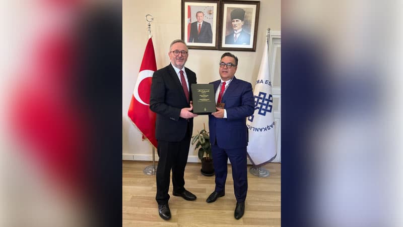 The Director of the Islamic Civilization Center in Uzbekistan met with the head of the Manuscripts Department in Türkiye