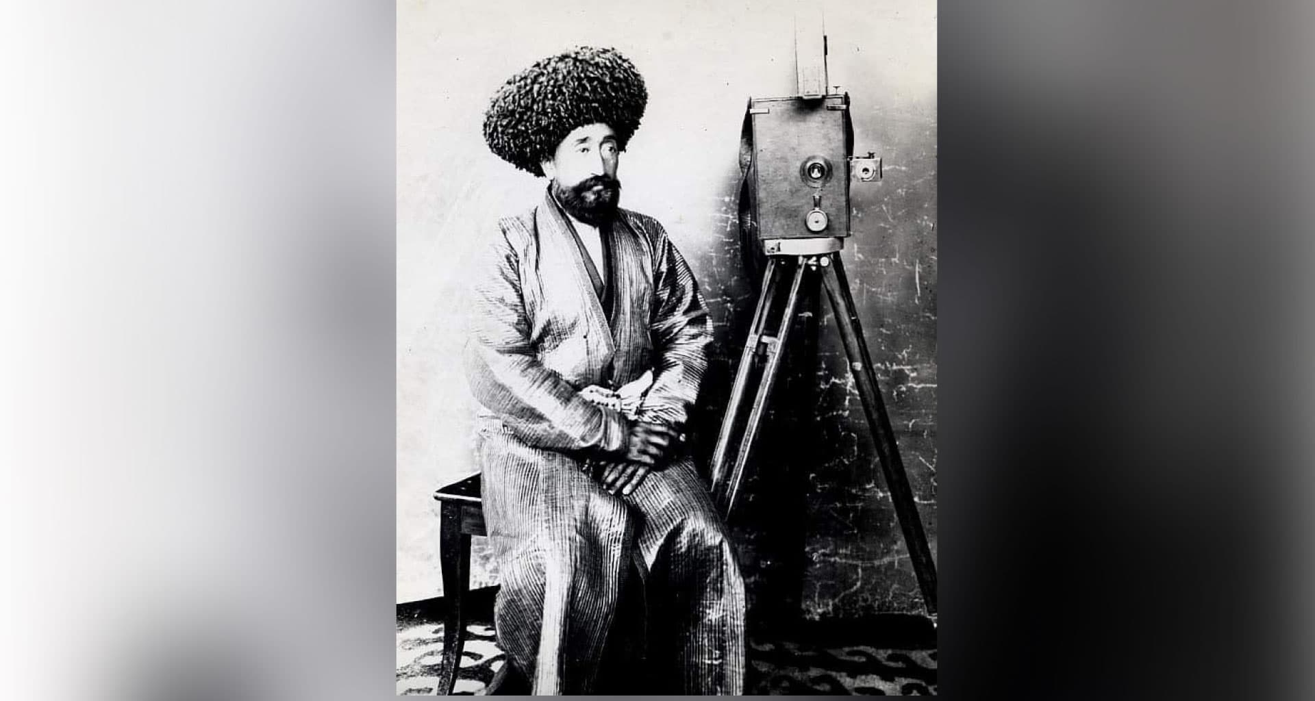 Do you know who was the first person behind the camera in Uzbekistan?