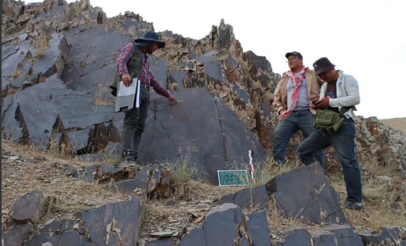 Unique petroglyphs in the Nurata mountain range have been documented