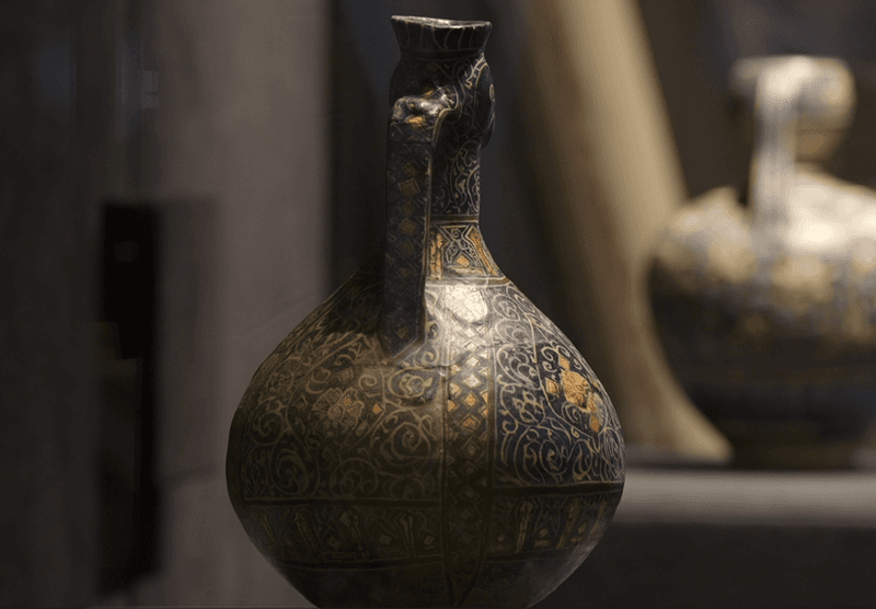 A priceless masterpiece of Uzbek art returned from Britain is on display at the museum