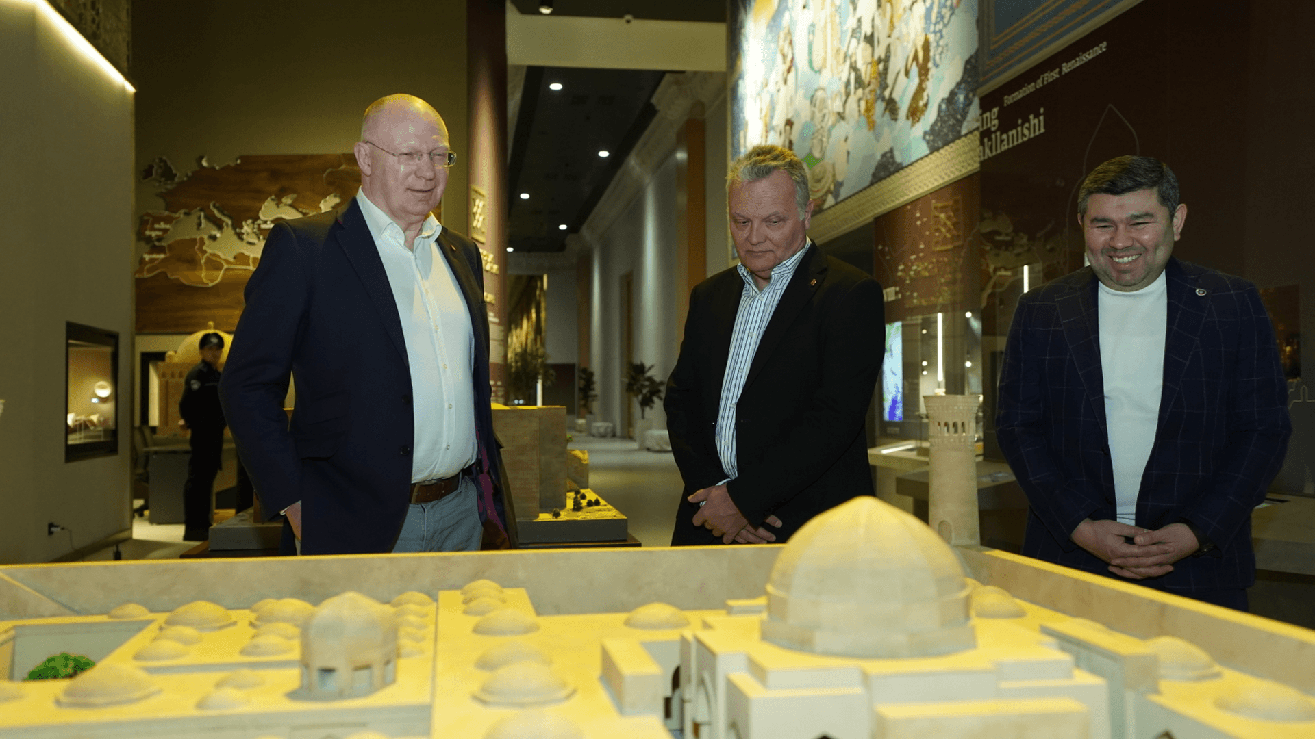 Rolls-Royce representatives, a world-renowned automotive brand, were impressed by the Islamic Civilization Center