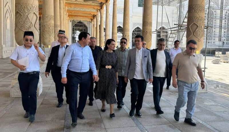 The Director-General of ICESCO visited the Imam Bukhari Complex