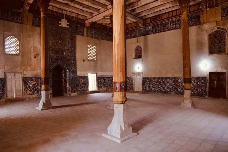 The mosque housing the “Katta Langar Qur’an” has been restored