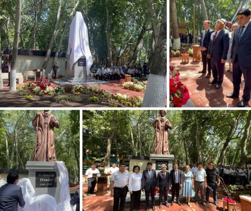 Another statue of Alisher Navoi has been erected in a foreign country