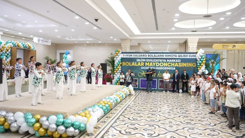 Toshkentda Xalqaro bolalarni himoya qilish kuniga munosib tuhfa: Islom sivilizatsiyasi markazida ilk bolalar muzeyi ish boshladi