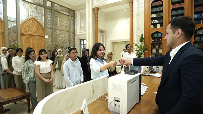 The library of the Islamic Civilization Center in Uzbekistan has officially opened