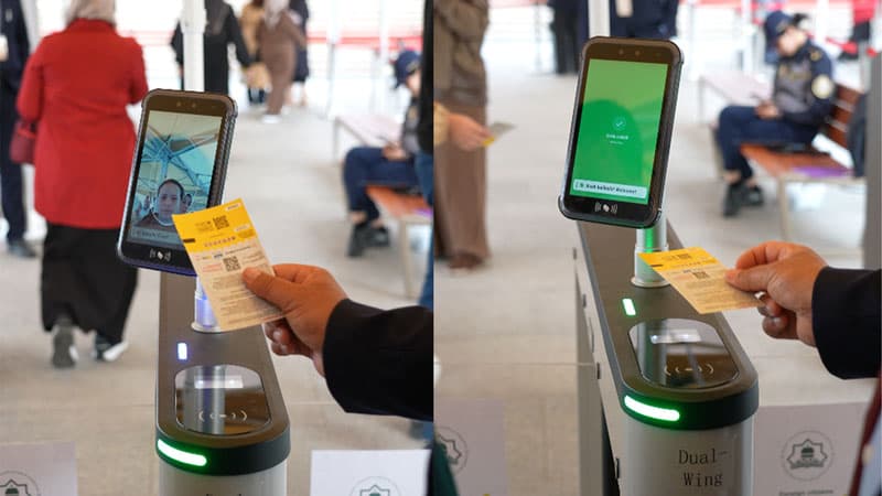 The Center has introduced another convenience for visitors — a Face ID system