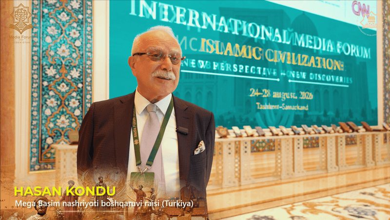 At the international media forum, the Chairman of the Board of Mega Basim Publishing House put forward an important initiative