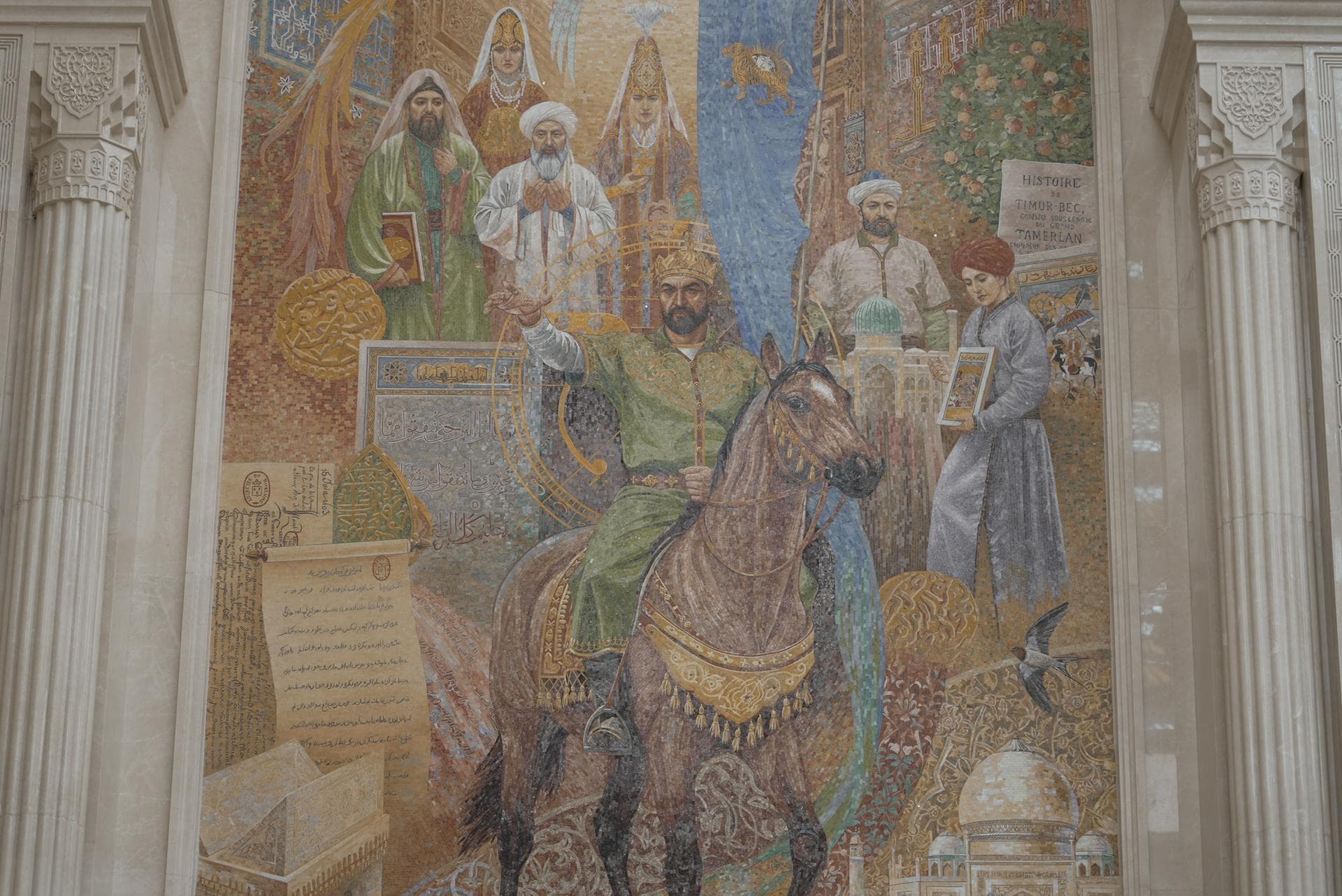 A mysterious gallery concealing the traces of Amir Temur