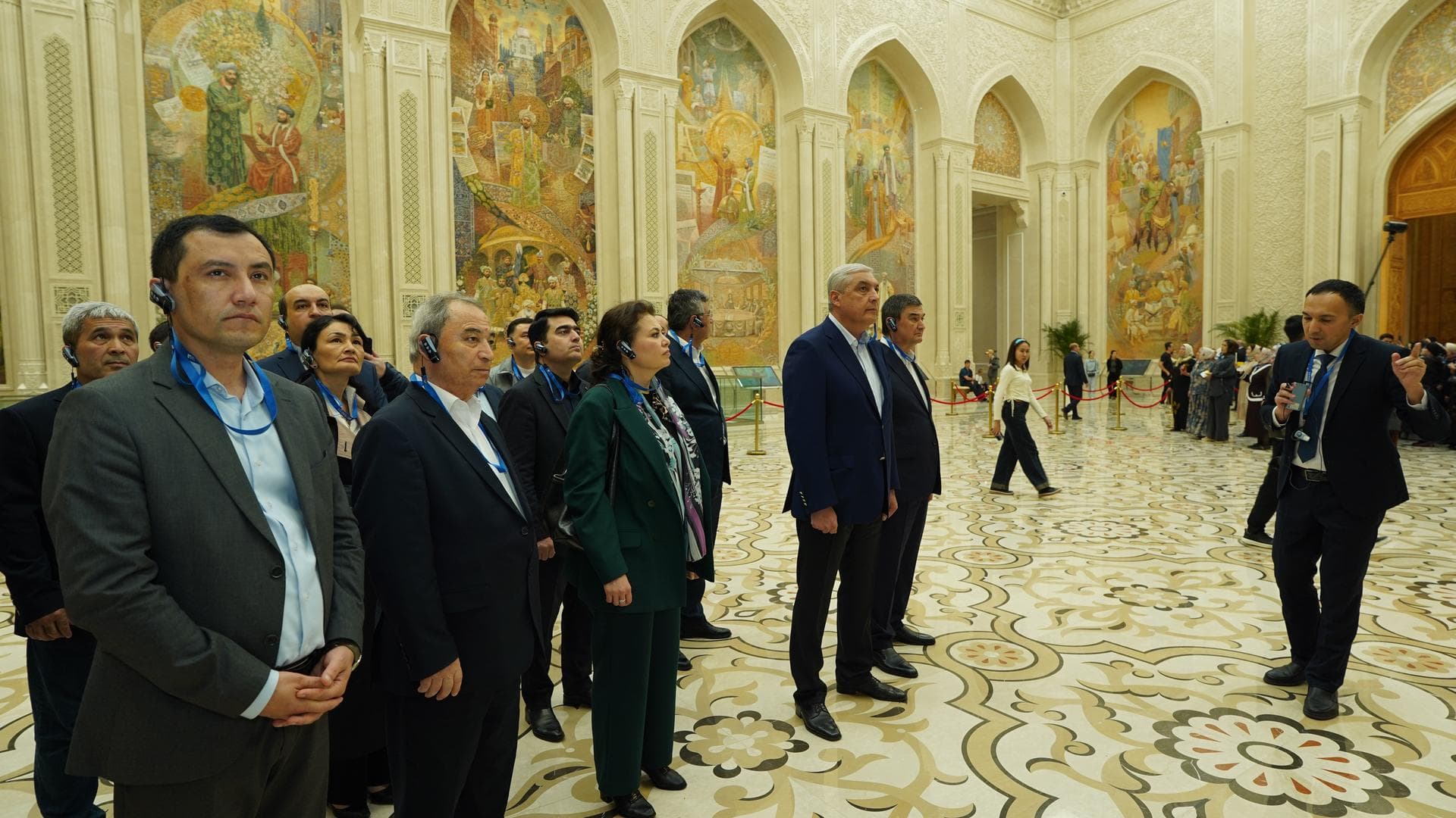 The delegation of the Supreme Court of Uzbekistan witnessed an unexpected presentation of 3,000 years of historical truth