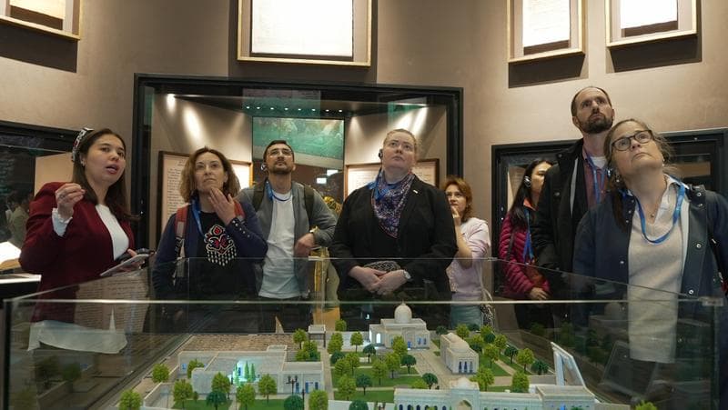 The complex listed in the Guinness World Records: U.S. Embassy staff highly praised the Islamic Civilization Center