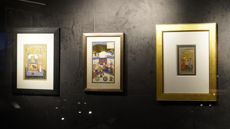 Original miniature artworks from Bukhara and Shiraz preserved in Britain are now in our homeland!
