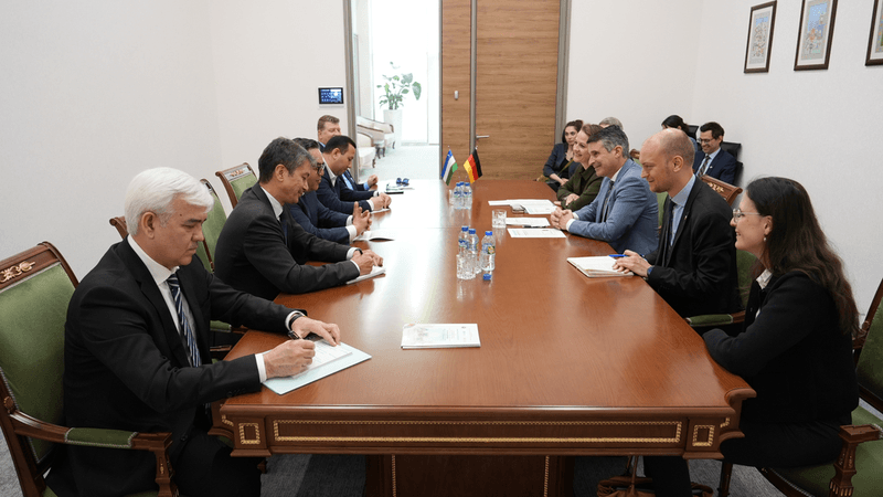 A center in the global spotlight: The Bavarian minister highly praised the unique project in Tashkent