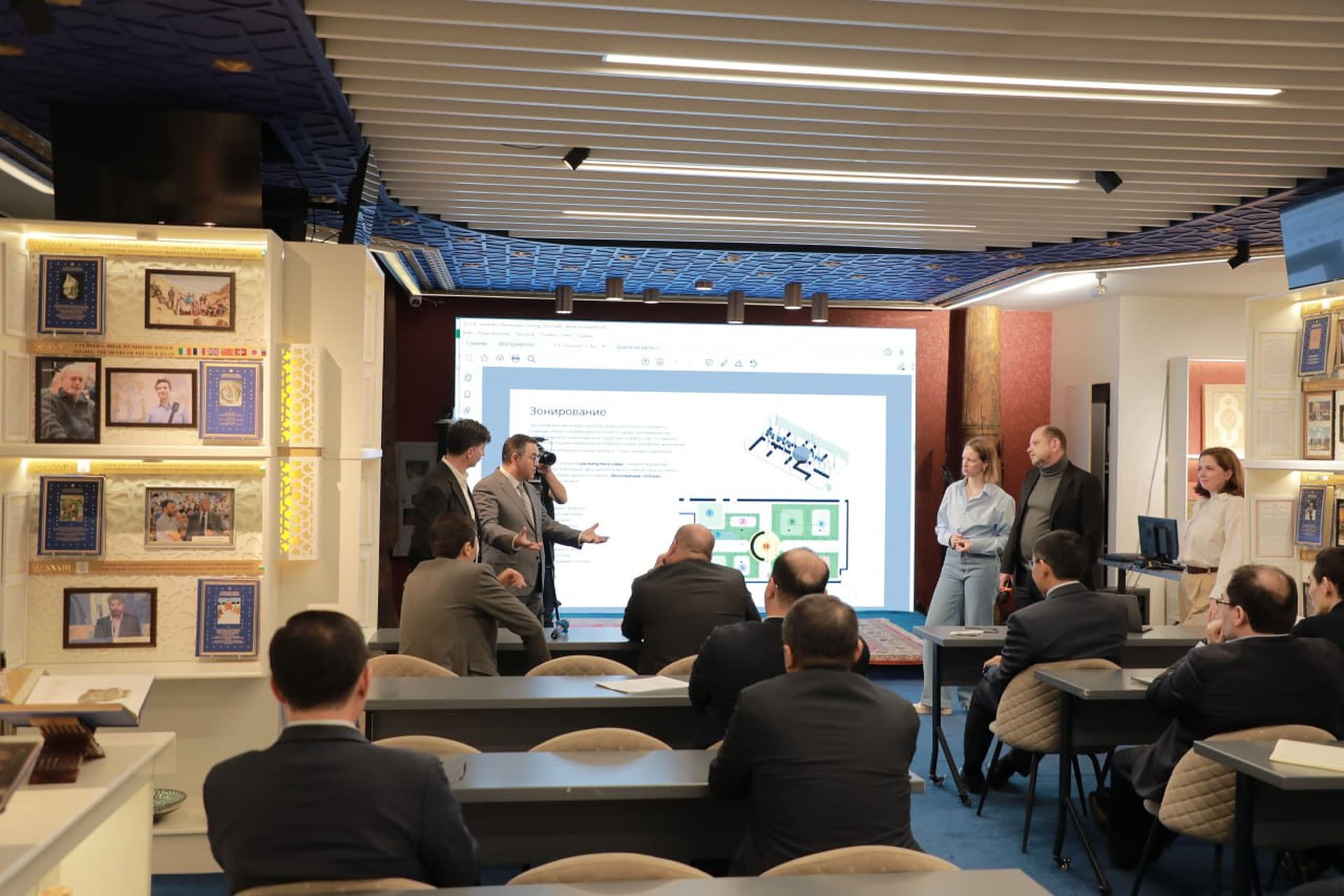 The presentation of the foreign company "Sila Sveta" on the exposition "New Uzbekistan - New Renaissance" was reviewed