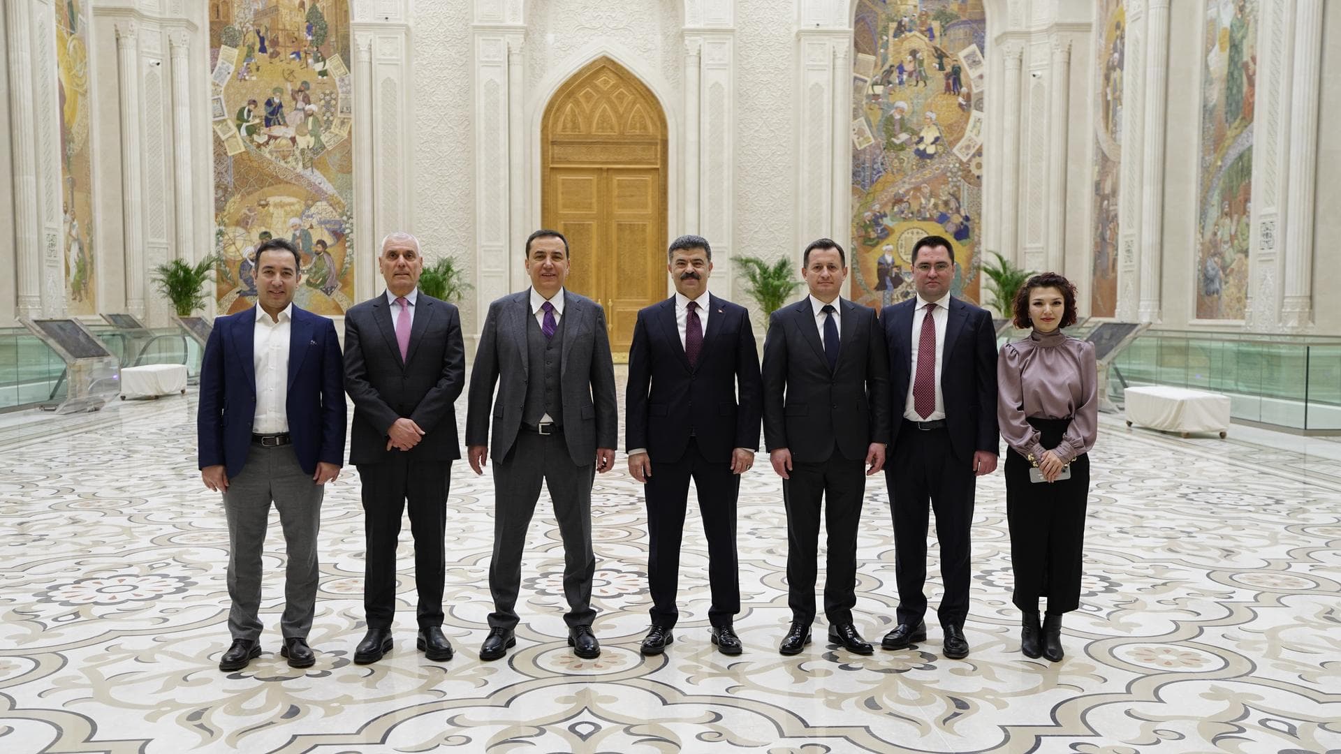 Turkish delegation: “The great heritage of Islamic civilization is embodied here”