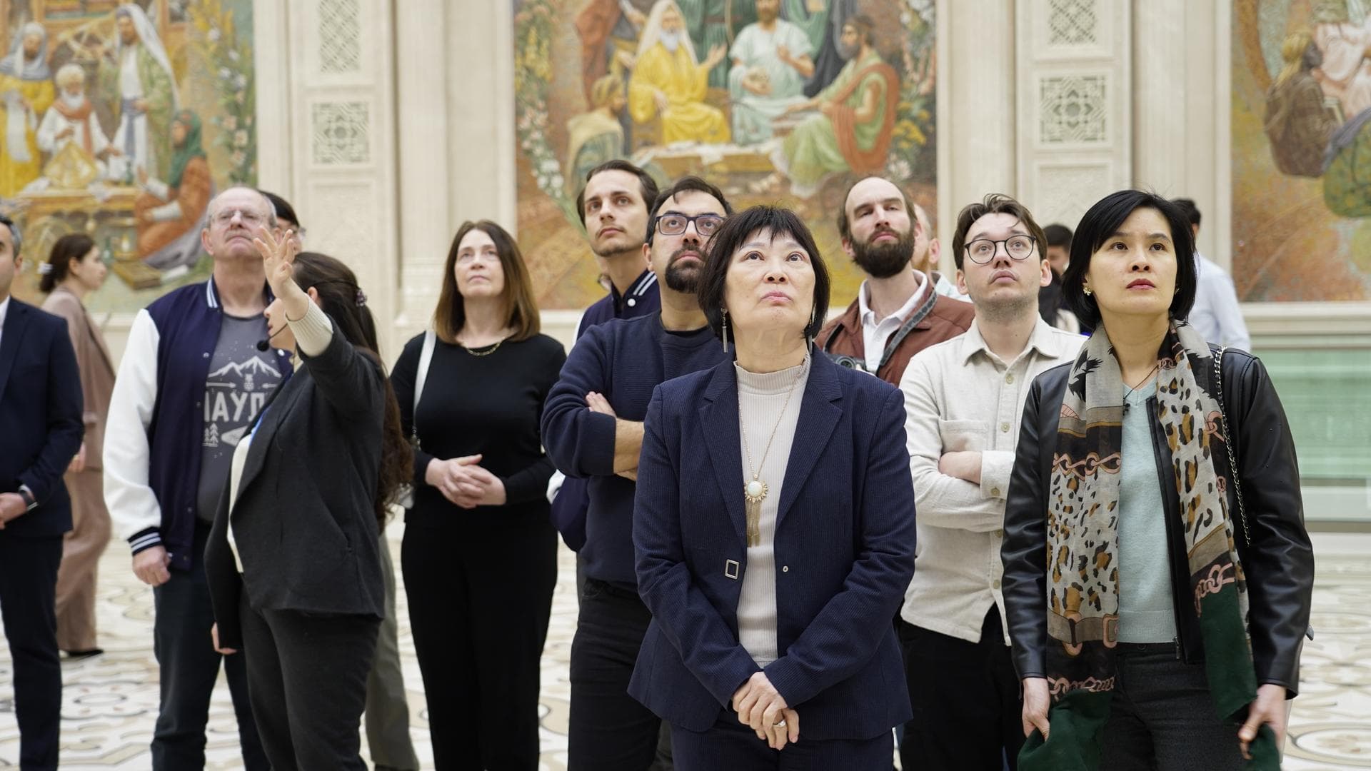 The delegation of the International Chemistry Olympiad visited the Islamic Civilization Center