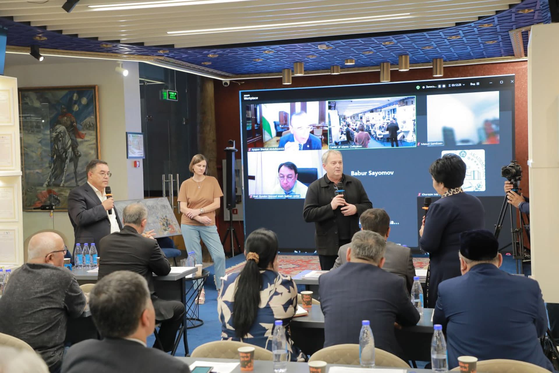 At the next expanded meeting of the Scientific Council of the Center of Islamic Civilization in Uzbekistan, the following issues were discussed: