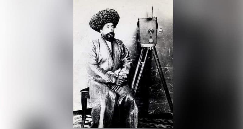 Do you know who was the first person behind the camera in Uzbekistan?