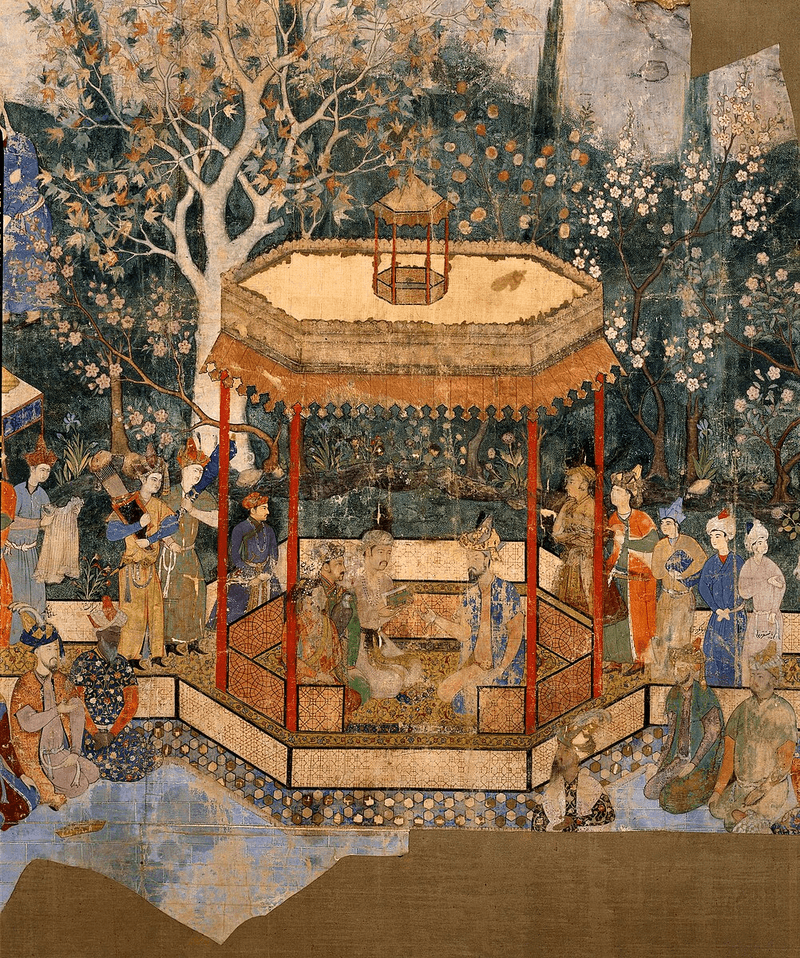 A 500-year-old miniature: a timeless image and the Timurid rulers’ feast you have not seen