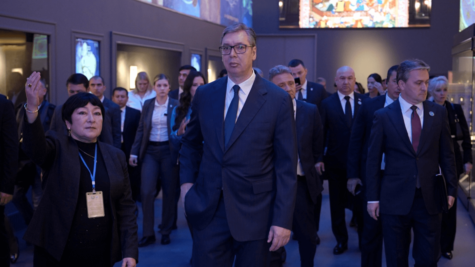 President of Serbia Aleksandar Vučić visited the Islamic Civilization Center in Uzbekistan