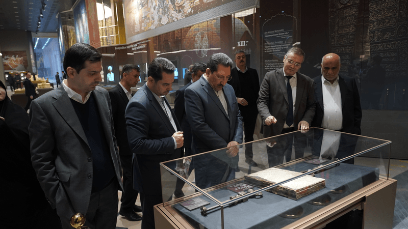“A center where the scholarly and spiritual foundations of a great heritage are gathered,” said the Iranian minister