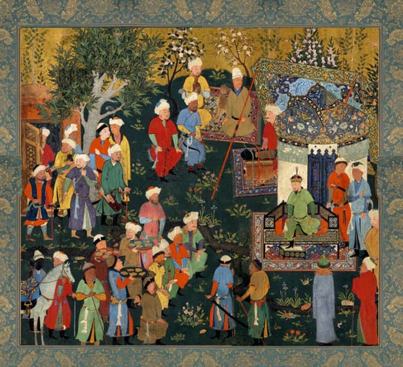 Around 20 miniatures have been selected for the "Wall of Time" exhibition of the Center of Islamic Civilization
