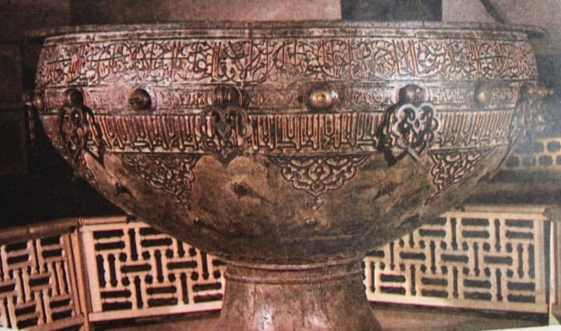 A 600-year-old cauldron replica will be featured in the exhibition of the Center of Islamic Civilization