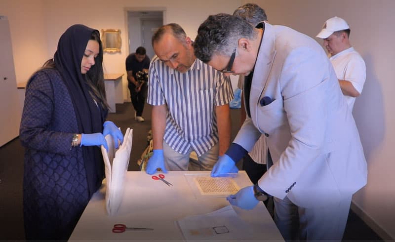 Unique artifacts have been brought from Saudi Arabia for display at the Center of Islamic Civilization